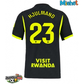 Atletico Madrid Morten Hjulmand #23 Vieraspaita 2026-27 Lyhythihainen